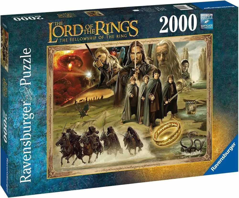 Ravensburger Dėlionė 2000 vnt. - Žiedų valdovas