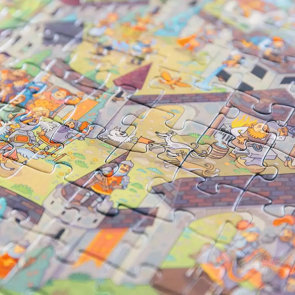 Ravensburger PuzzleUP! 3 dėlionės „Istorija“, 100–144 det., nuo 6 m.