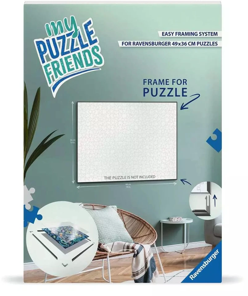 Ravensburger rėmelis dėlionei 49 × 36 cm