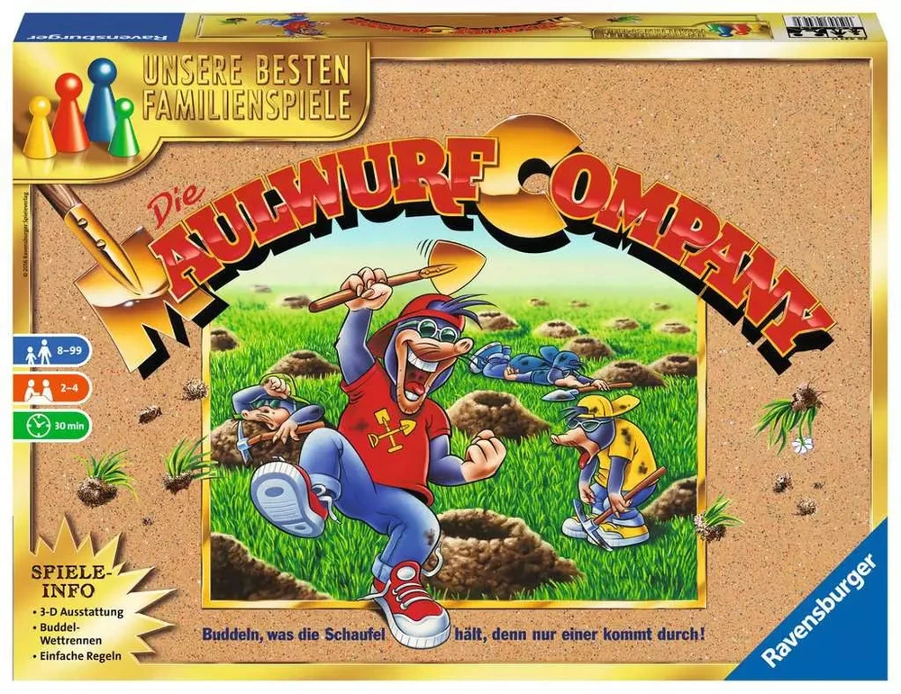 Ravensburger stalo žaidimas „Die Maulwurf Company“