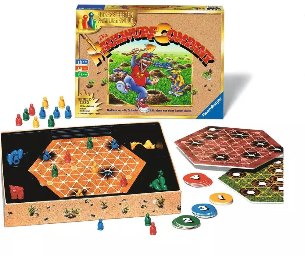 Ravensburger stalo žaidimas „Die Maulwurf Company“