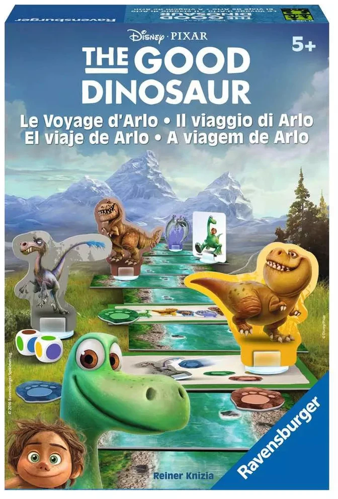 Ravensburger stalo žaidimas „Disney The Good Dinosaur“, 2–4 žaid., nuo 5 m.