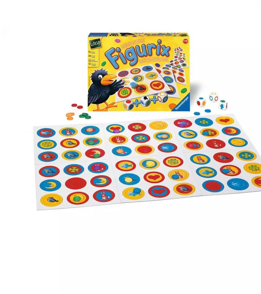 Ravensburger stalo žaidimas „Figurix“, 2–6 žaid., nuo 5 m.