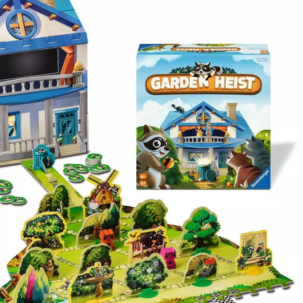 Ravensburger stalo žaidimas „Garden Heist“, 2–4 žaid., nuo 6 m.