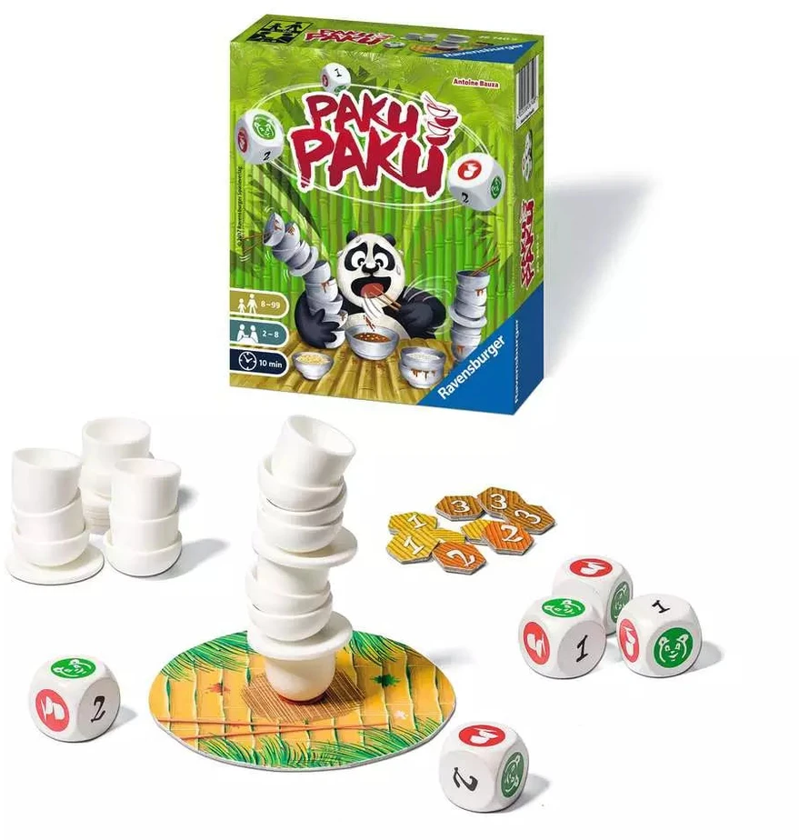 Ravensburger stalo žaidimas „PakuPaku“, 2–8 žaid., nuo 8 m.