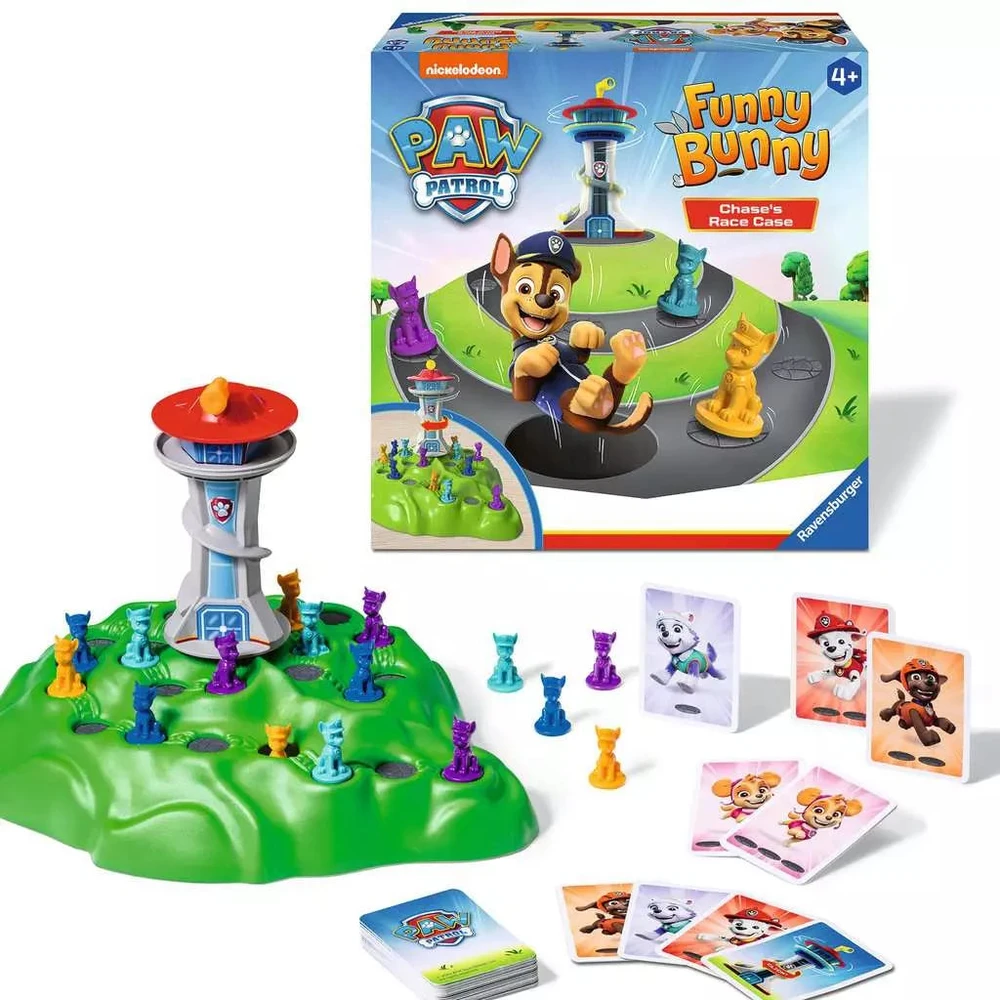 Ravensburger stalo žaidimas „PAW Patrol Funny Bunny“, nuo 4 m.