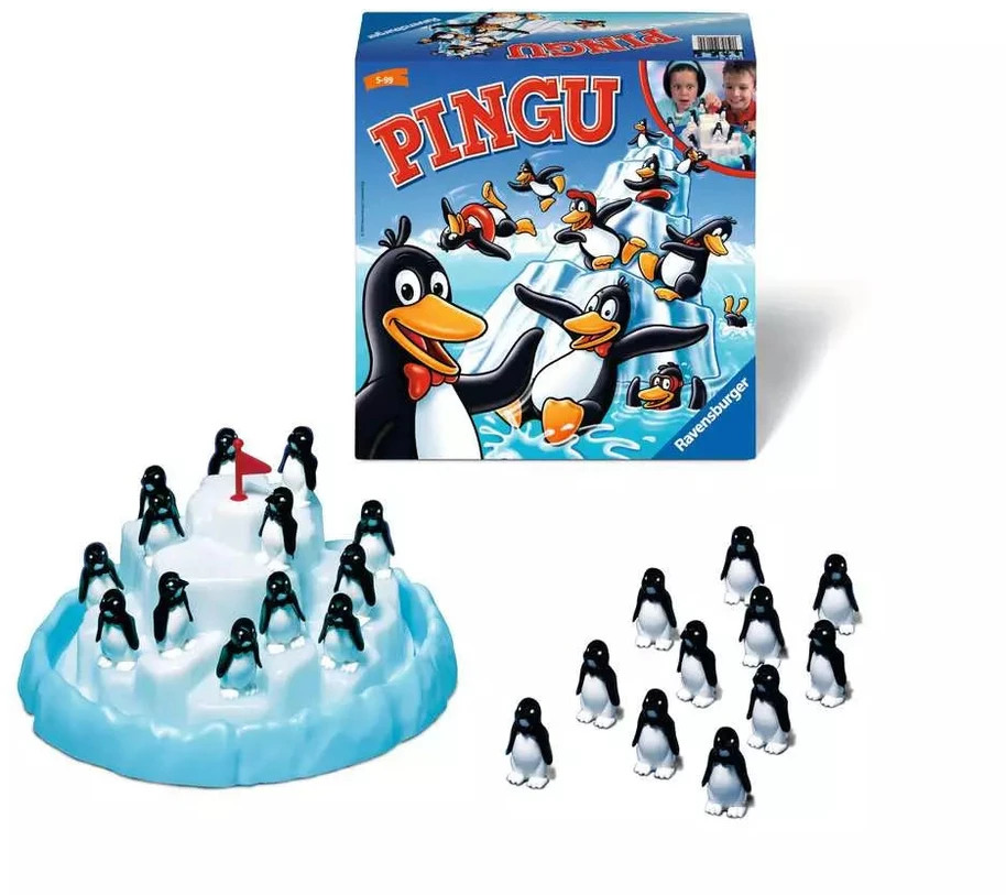 RAVENSBURGER žaidimas Pingu, LT LV ir EE kalbomis