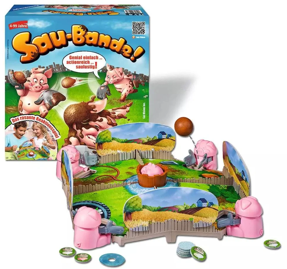 Ravensburger stalo žaidimas „Sau-Bande“, 2–4 žaid., nuo 4 m.