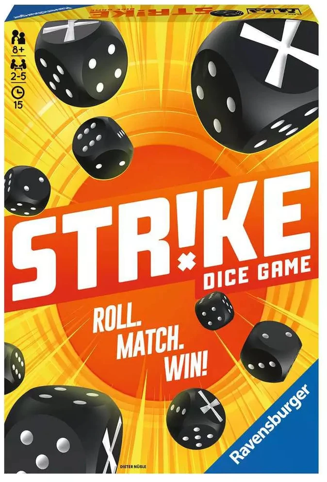 Ravensburger stalo žaidimas „Strike“, 2–5 žaid., nuo 8 m.
