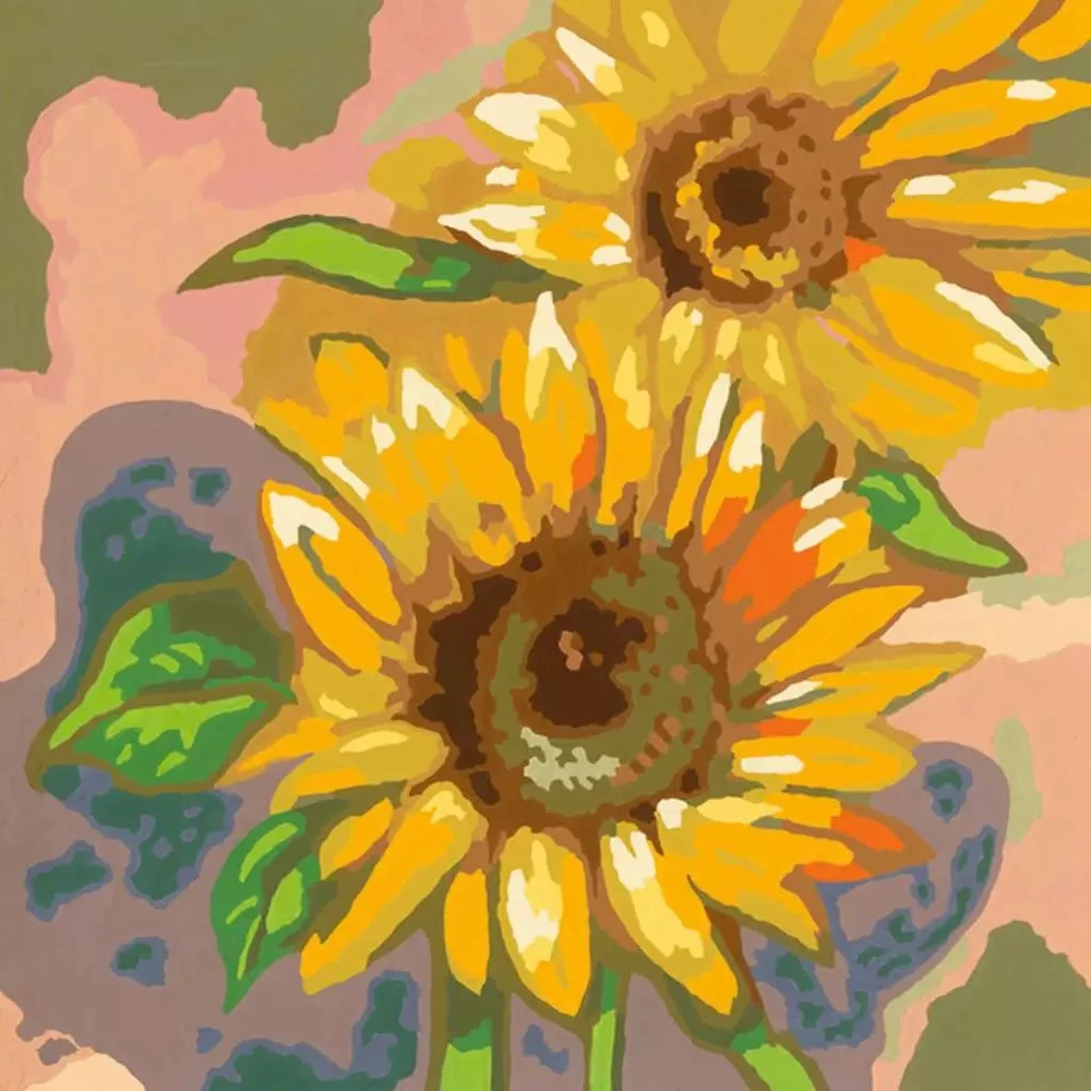 Ravensburger tapyba pagal skaičius „Saulėgrąžos“, 80×50 cm