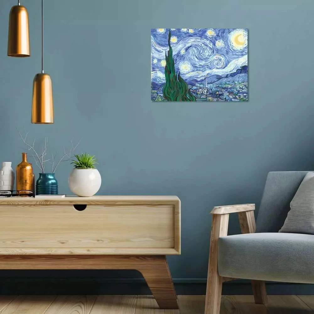 Ravensburger tapyba pagal skaičius „Vincent van Gogh: Žvaigždėta naktis“, 40×30 cm