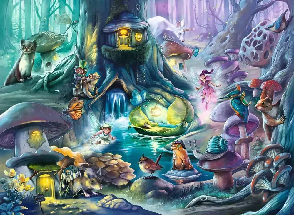Ravensburger Dėlionė 150 vnt. - Stebuklingas miškas