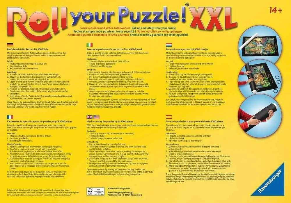 Ravensburger XXL Suvyniojamas pagrindas dėlionės dėliojimui (1000-3000 detalių dėlionėms)