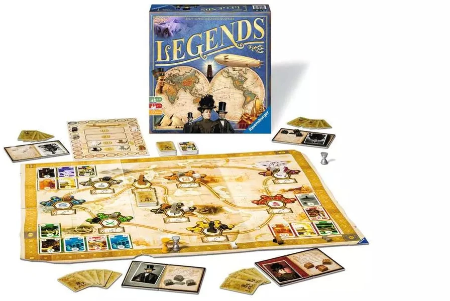 Ravensburger žaidimas „Legends“, nuo 9 m. (instrukcija vokiečių ir latvių k.)