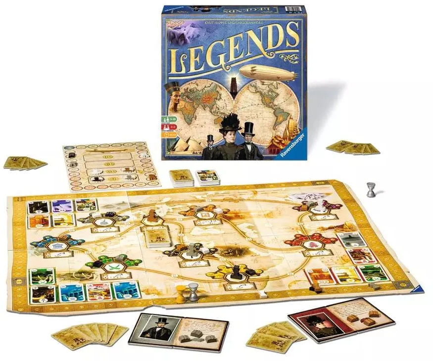 Ravensburger žaidimas „Legends“, nuo 9 m. (instrukcija vokiečių ir latvių k.)