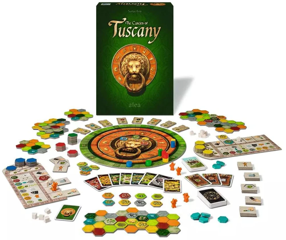 Ravensburger žaidimas „The Castles of Tuscany“, nuo 10 m. (instrukcija anglų k.)