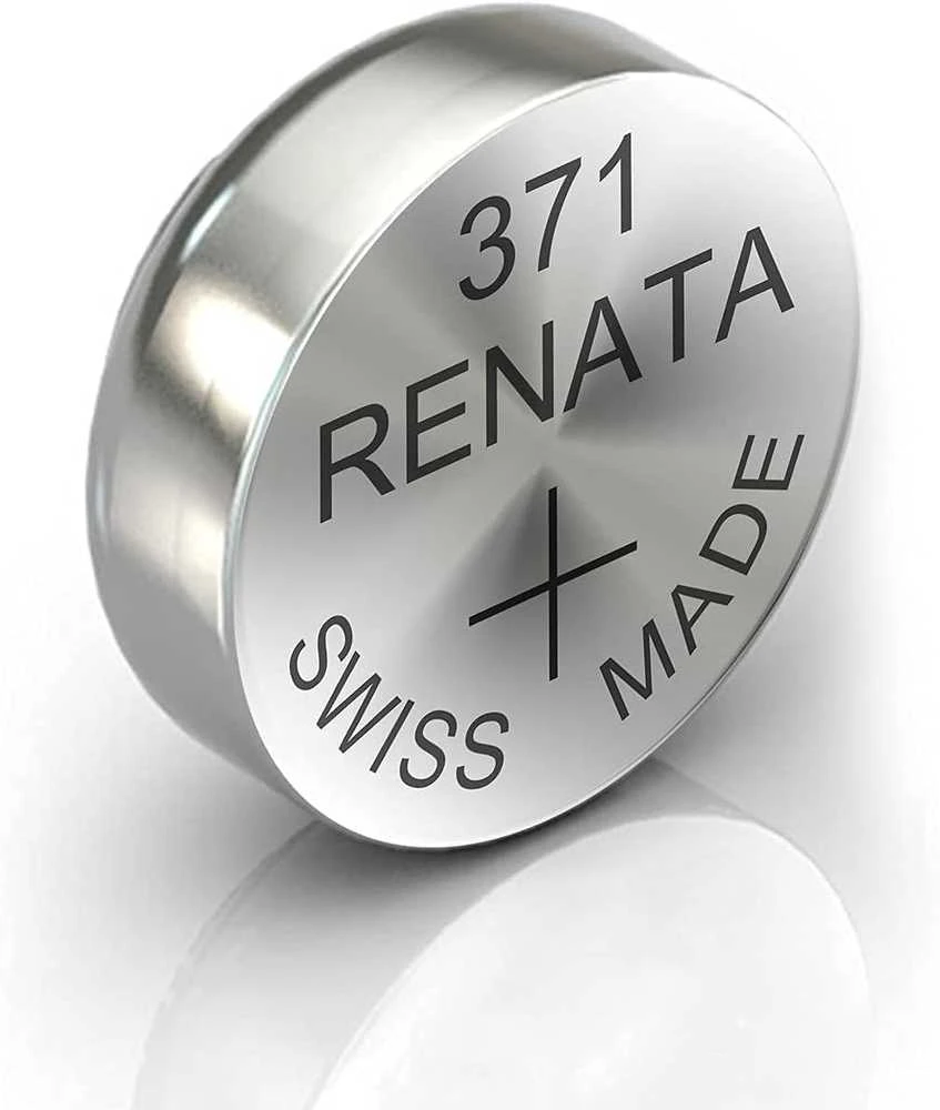 Renata 371 SR920SW laikrodžio baterijos, sidabro oksido, 10 vnt.