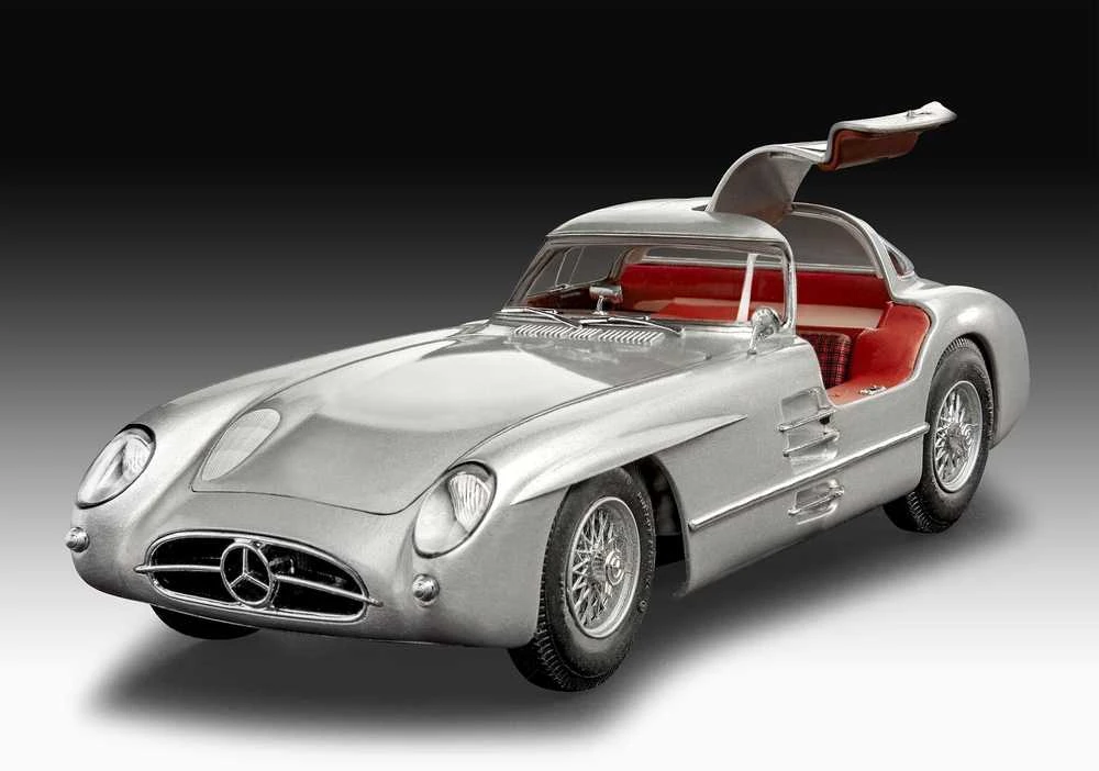 Revell Dovanų rinkinys modeliuotojams: Mercedes-Benz 300 SLR 1/24