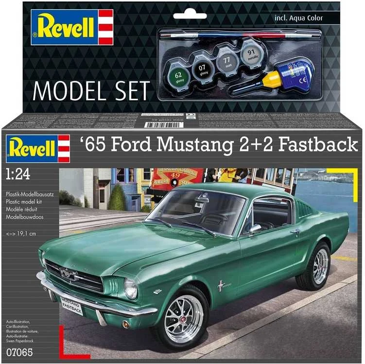 REVELL 1965 Ford Mustang 2+2 Fastback automodelis, 67065
