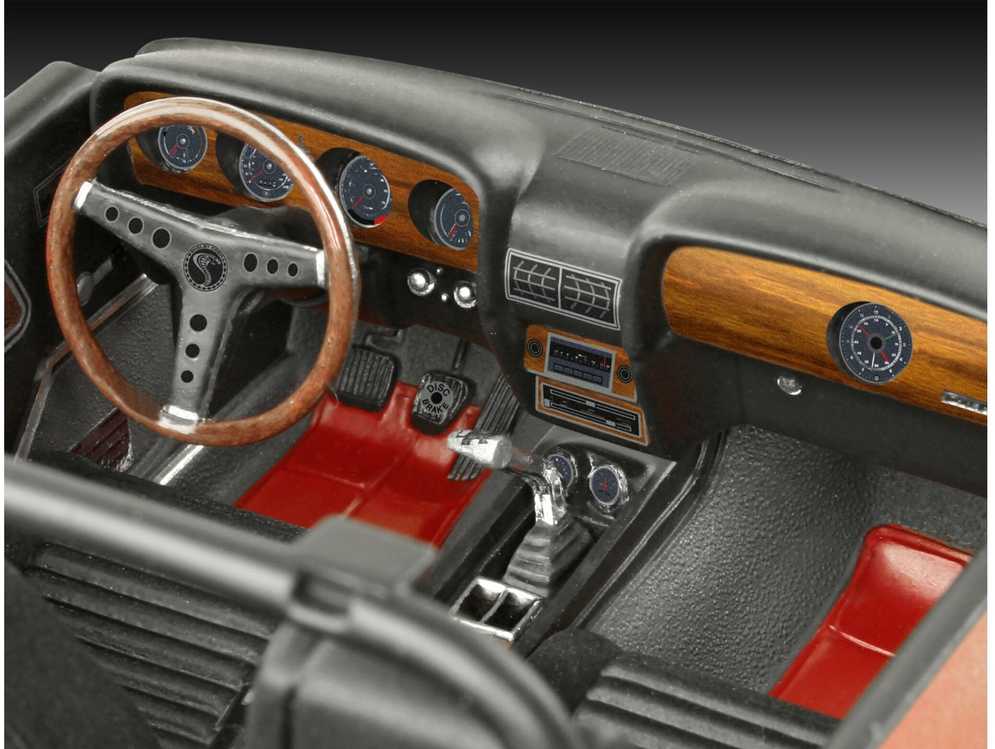 Revell 1970 Ford Mustang Shelby GT500 dovanų komplektas 1:25 (67729)
