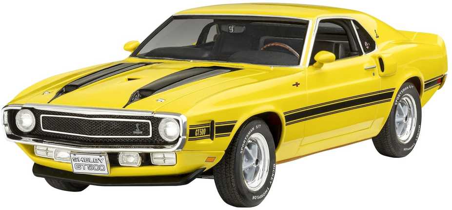 Revell 1970 Ford Mustang Shelby GT500 dovanų komplektas 1:25 (67729)