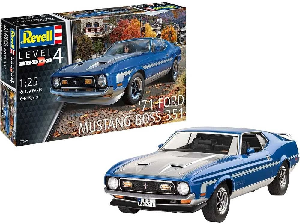 Revell – ‘71 Mustang Boss 351, 1/25, 07699