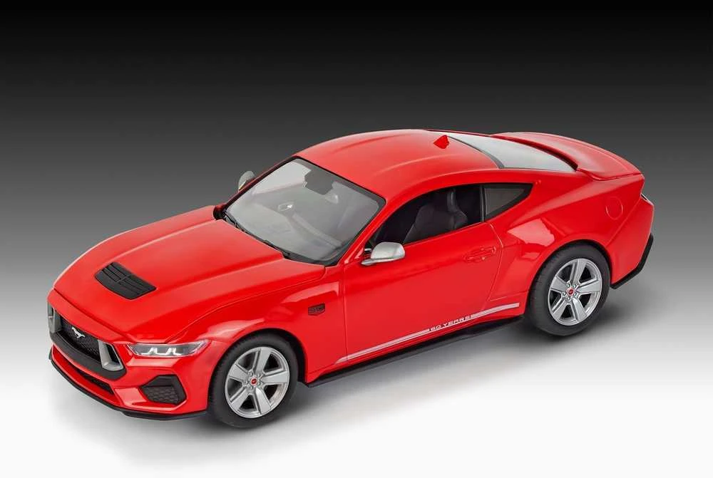 Revell 2024 Ford Mustang GT 1/25 plastikinis modelis Click System
