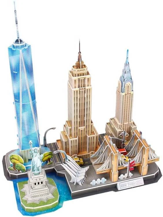 Revell 3D dėlionė: Niujorko panorama (New York Skyline), 123 detalės 00142