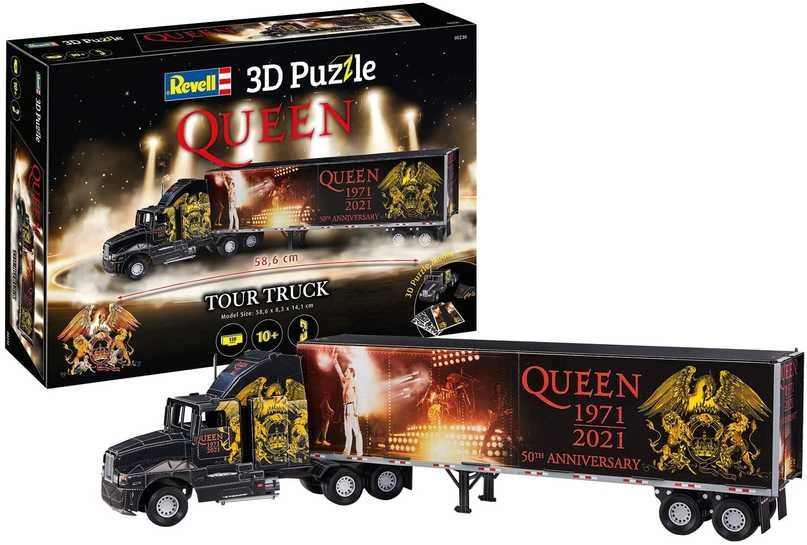 Revell 3D dėlionė QUEEN Tour Truck – 50-mečio leidimas, 00230