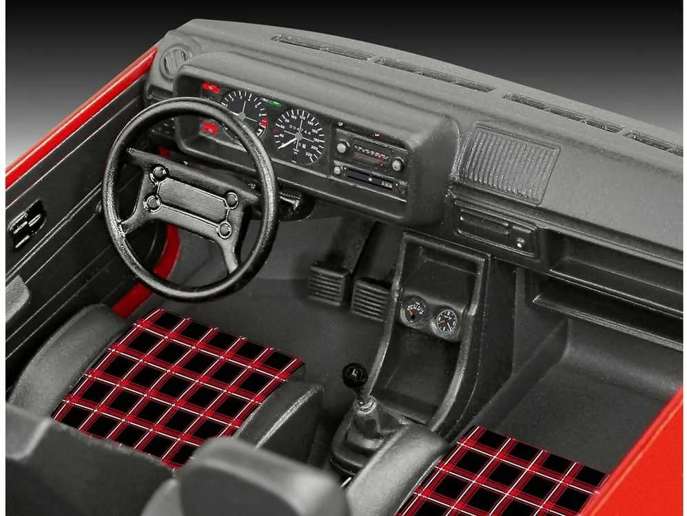 Revell 50 metų Volkswagen Golf 1 GTI 1/24 surenkamas dovanų rinkinys