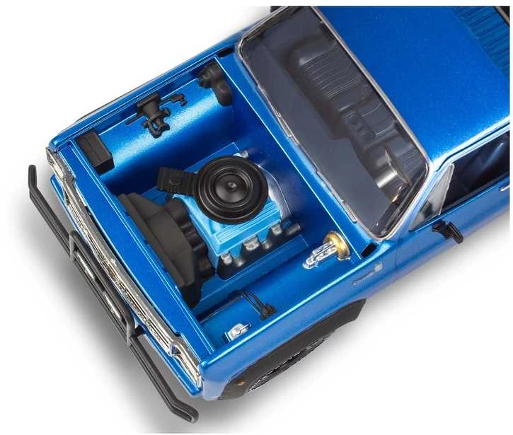 Revell '78 Chevy 4x4 pikapas su Malibu GP Virage ir priekaba 1:25 rinkinys