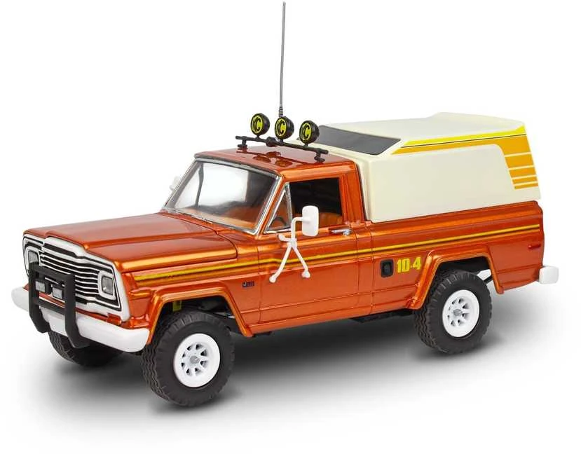 Revell '79 Jeep J-10 pikapas su kemperiu 1/24 surenkamas modelis
