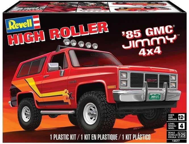 Revell ’85 GMC Jimmy 4x4 High Roller 1:25 surinkamas plastikinis modelis