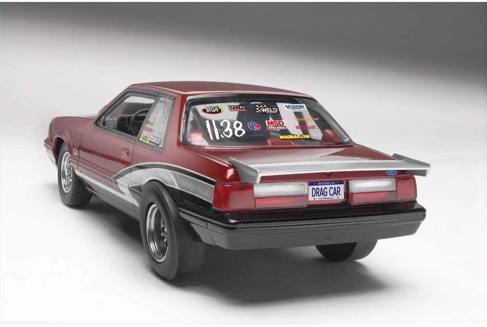 Revell ’90 Mustang LX 5.0 Drag Racer, surenkamas 1/25 plastikinis modelis