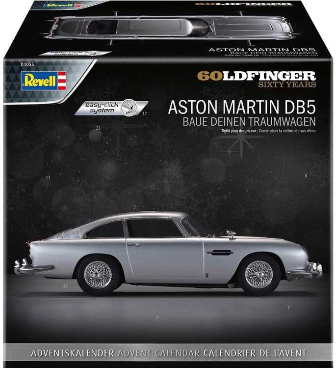 Revell Advento kalendorius: James Bond Aston Martin DB5 1/24 easy-click rinkinys