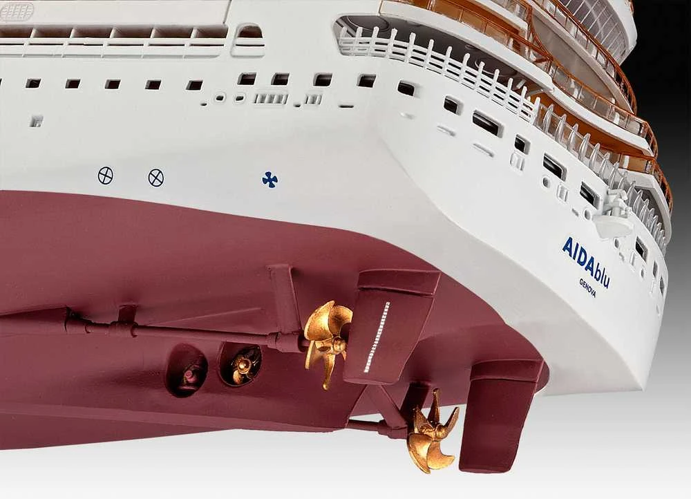 Revell AIDA blu/sol/mar/stella 1/400 plastikinis rinkinys 05230 (63,4 cm)