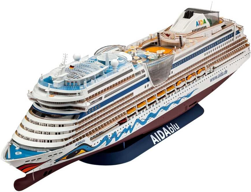 Revell AIDA blu/sol/mar/stella 1/400 plastikinis rinkinys 05230 (63,4 cm)