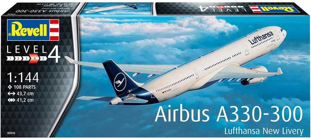 Revell – Airbus A330-300 „Lufthansa New Livery“, 1/144, 03816