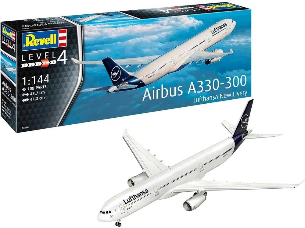 Revell – Airbus A330-300 „Lufthansa New Livery“, 1/144, 03816