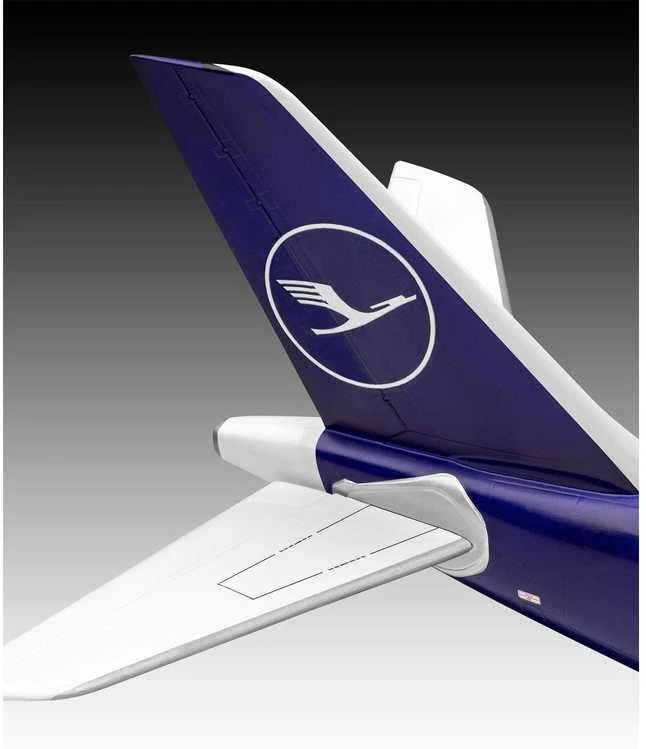 Revell Airbus A340-300 Lufthansa naujas dažymas 1/144 plastikinis rinkinys
