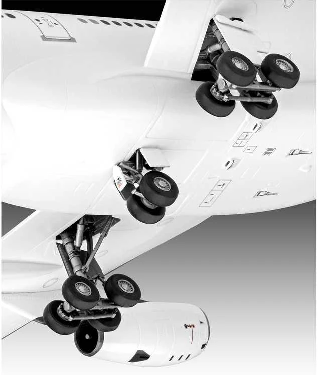 Revell Airbus A340-300 Lufthansa naujas dažymas 1/144 plastikinis rinkinys