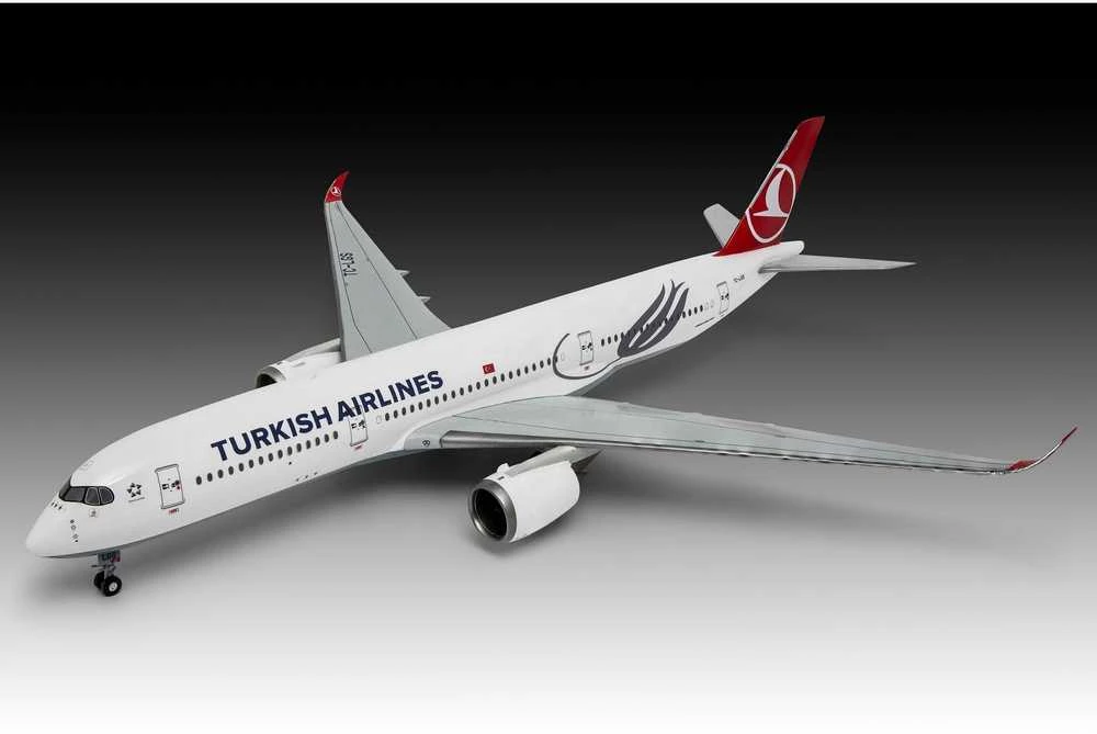Revell Airbus A350-900 Turkish Airlines 1/144 plastikinis lėktuvo modelis