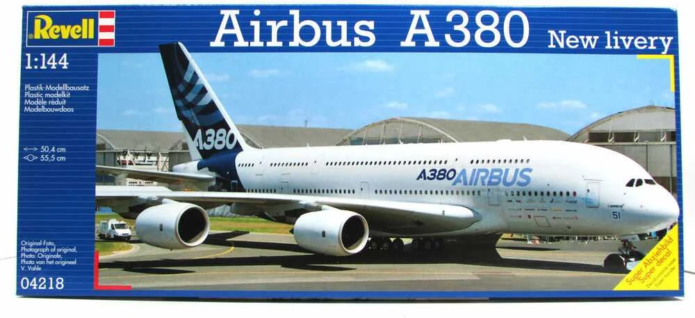 Revell – Airbus A380 „New Livery“, 1/144, 04218