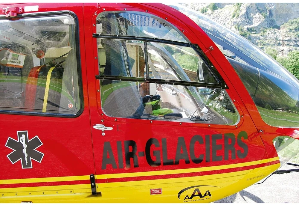 Revell Airbus EC135 „Air Glaciers“ sraigtasparnio modelio rinkinys 1/72