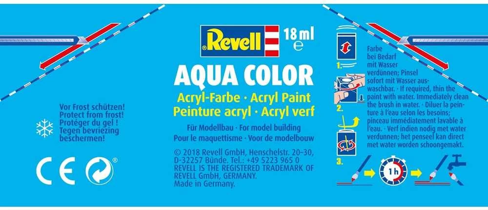 Revell dažai akriliniai aqua color raudoni rudi