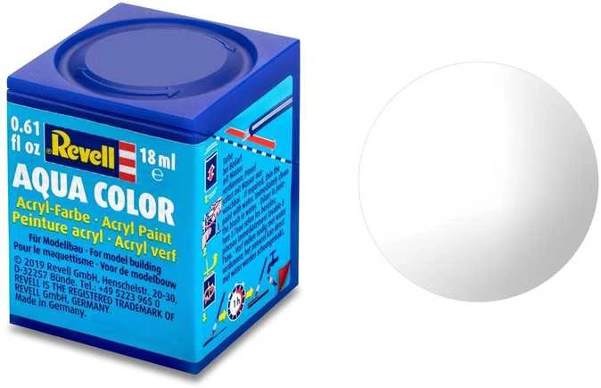 Revell dažai akriliniai aqua color skaidrūs blizgūs