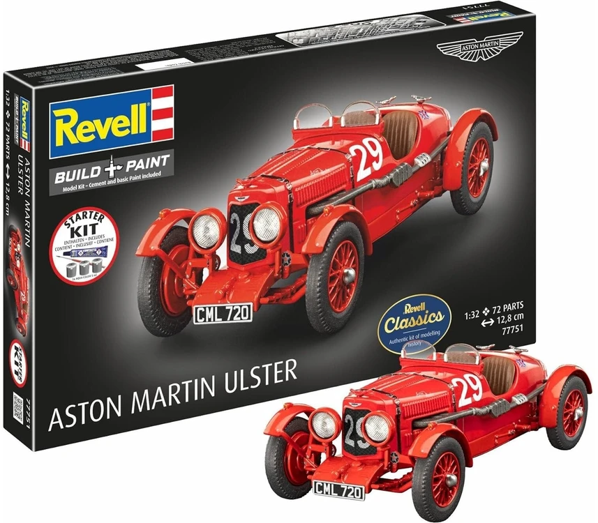 Revell Aston Martin Ulster surenkamo modelio dovanų rinkinys 1:32