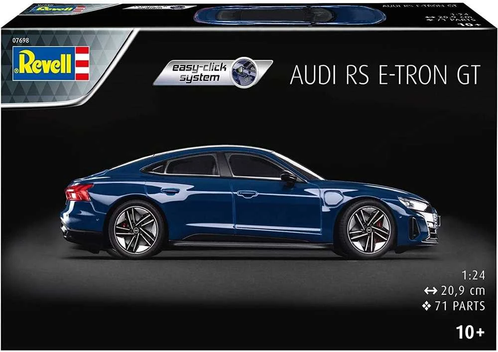 Revell Audi RS e-tron GT 1/24 Easy-Click surenkamas modelis be klijų