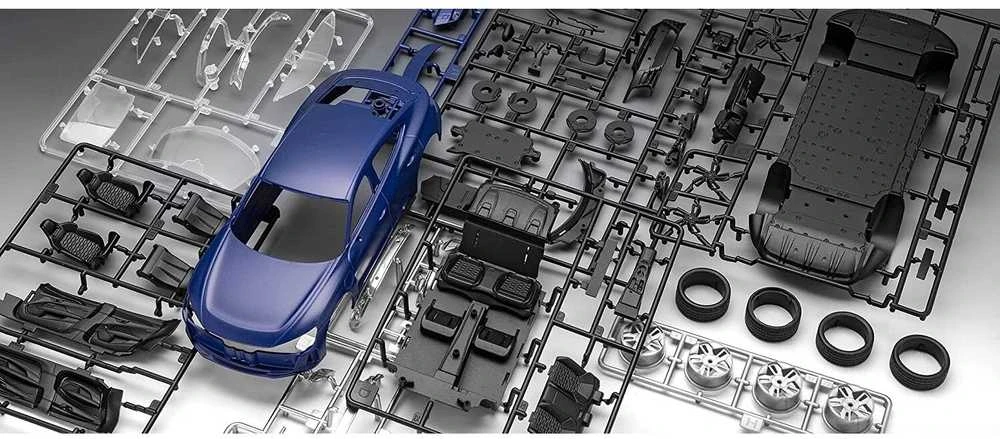 Revell Audi RS e-tron GT 1/24 Easy-Click surenkamas modelis be klijų