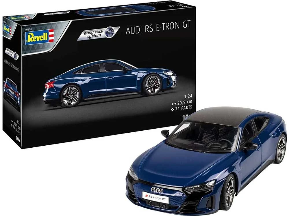Revell Audi RS e-tron GT 1/24 Easy-Click surenkamas modelis be klijų